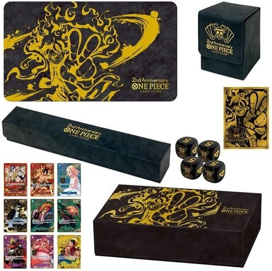 Bandai ONE PIECE Card Game 2nd ANNIVERSARY SET Collection