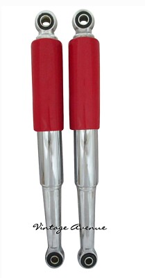 HONDA S90 CS90 CL90 CD90 REAR SHOCK ABSORBER *RED* L: 360mm Dia:12