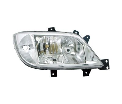 Right Headlight for Mercedes Sprinter 2002 2003 2004 2005 2006 VP783P Chrome LHD