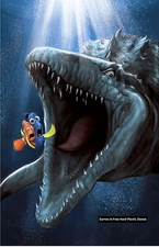 Eating Dory & Nemo Glossy Print 11 x 17