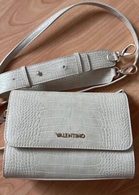 *NEU* Valentino Bags (Mario Valentino) - Tasche - Kroko - Beige