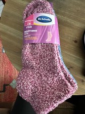 Dr Scholls Womens Soothing Spa Socks Shoes Size 4-10 3 pairs- 2 Pink 1 Blue