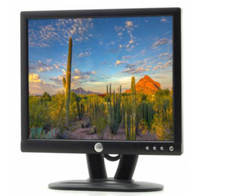 Dell E173FPF LCD Monitor 17  Computer Screen Monitor Electronics
