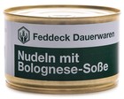 (19,88 EUR/kg) Feddeck Dauerwaren Nudeln mit Bolognese, 400 g - B-Ware