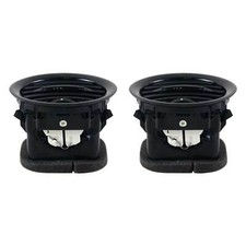 2 Stücke Lüftungsdüse Lüftungsgitter für Opel Adam Corsa D Piano Schwarz 2201099