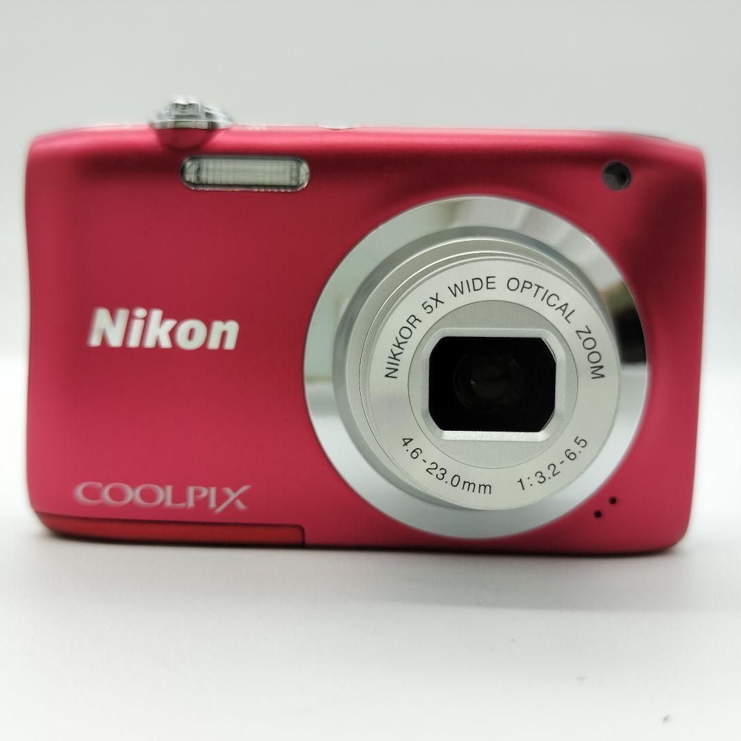 【新品】Nikon COOLPIX A100 RED Nikon COOLPIX A100 Digital Camera Red English Languege w