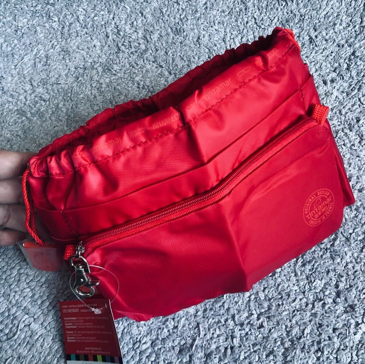 Tintamar France VIP One Makeup Bag Organizer Waterproof Nylon. Red
Opens in a new window or tab