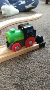 lidl wooden train set