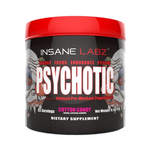 PSYCHOTIC Pre Workout by Insane Labz - Free Shipping USA