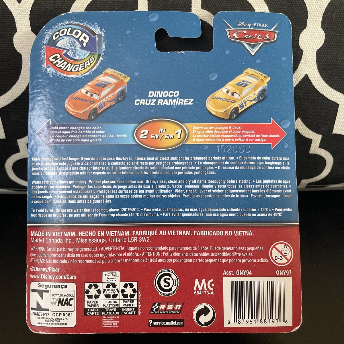 Disney Pixar Cars Color Changers Dinoco Cruz Ramirez | eBay