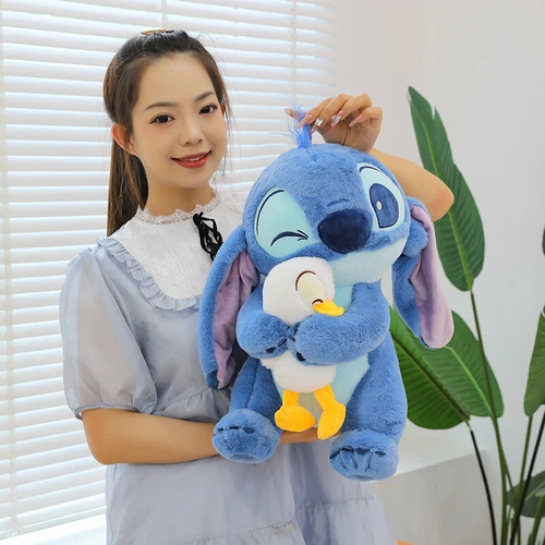 Lilo & Stitch Hug Hug Duck Plush Doll Stitch Pillow Toy Christmas Birthday Gift - Bild 6 von 18