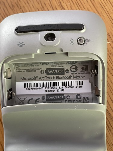 Microsoft Surface Arc Touch Mouse - Wireless - Bluetooth Connectivity - Untested - Picture 5 of 5