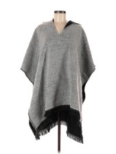 Lovestitch Women Gray Poncho One Size