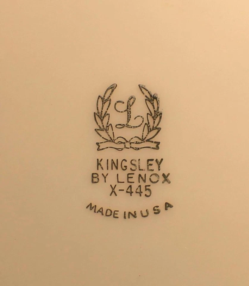 LENOX KINGSLEY X-445 1 Juego 4 Piezas LUGAR AJUSTE CENA, ENSALADA, PLATO B/B, PLATILLO EE. UU. Foto 4 de 4