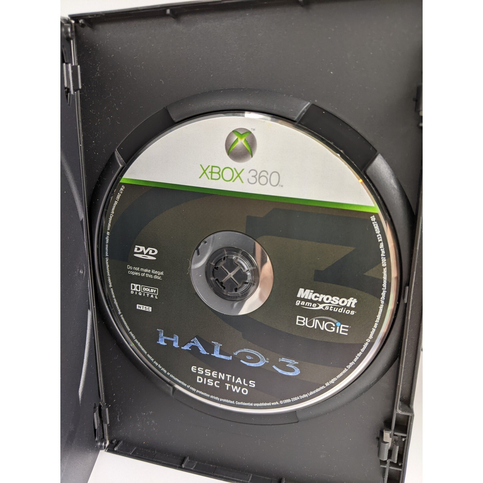 Halo 3 Essentials Xbox 360 Video Game Discs Complete Retro Bungie Microsoft thumbnail 4