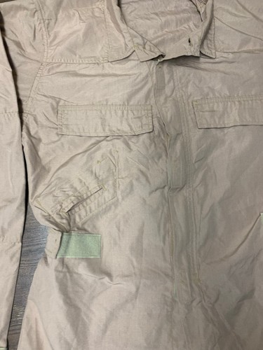 US Militär hellbraun Aircrew Kampfmantel Herren Medium lang Reißverschluss Utility ABDU Klasse 2 USA - Bild 11 von 15