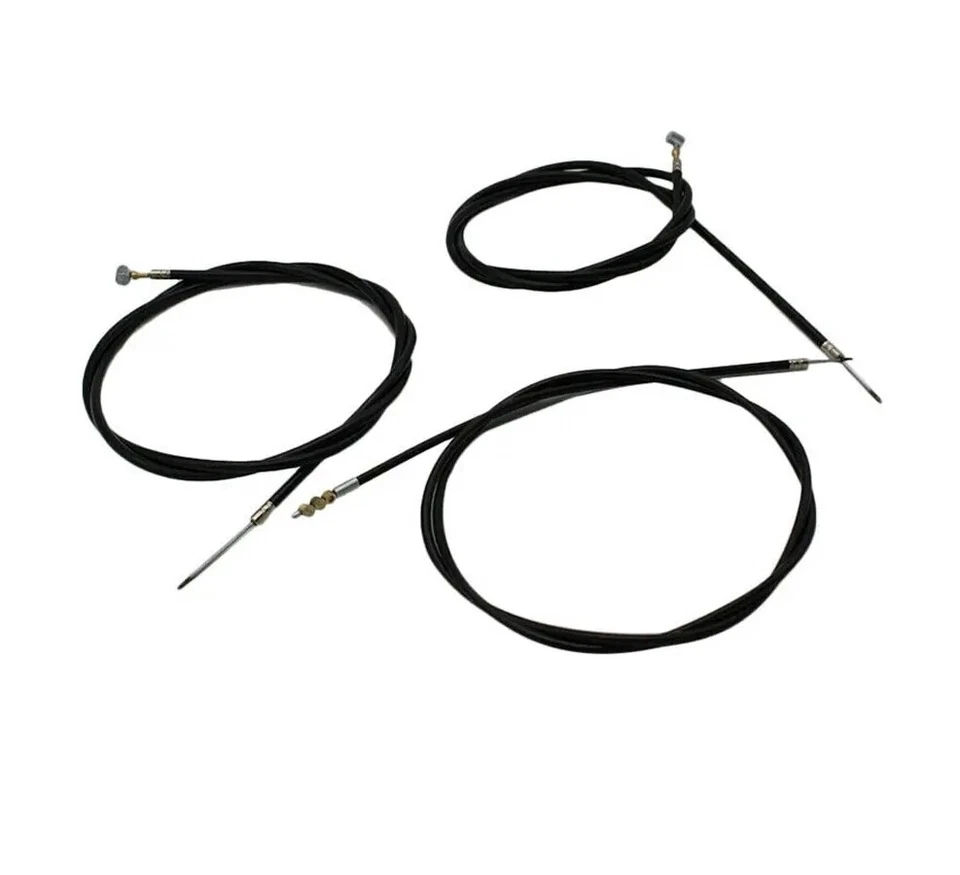 3Pcs/Set Motorcycle Clutch/Brake/Throttle Cable Kit Durable Steel Wire Universal - Image 4 of 4