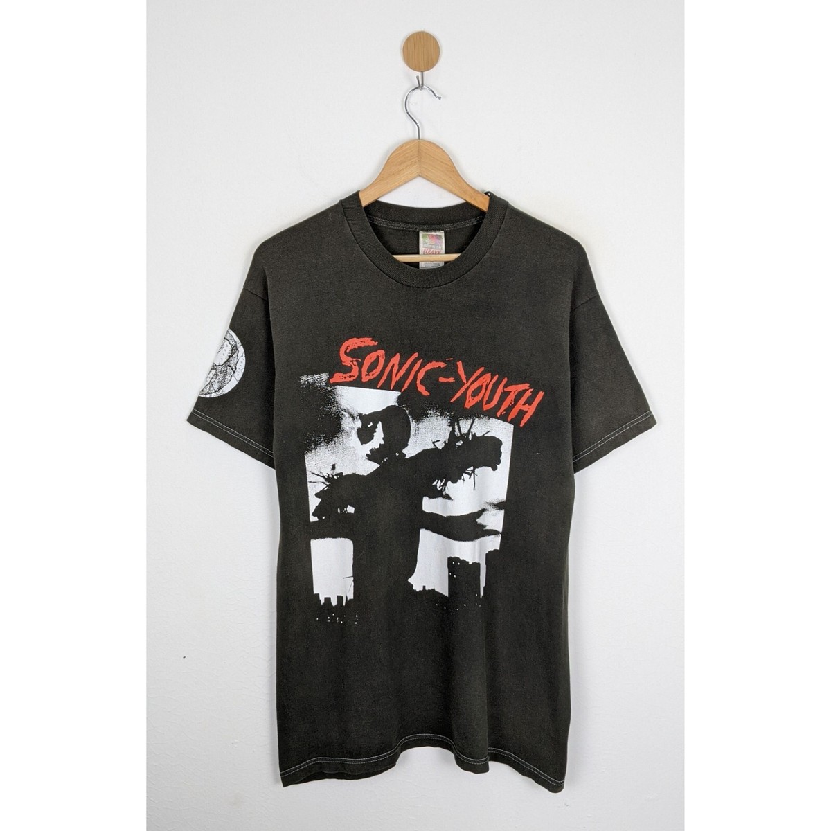 Vintage Sonic Youth Bad Moon Rising 80s 90s shirt | eBay Vintage Sonic Youth Bad Moon Rising 80s 90s shirt | eBay