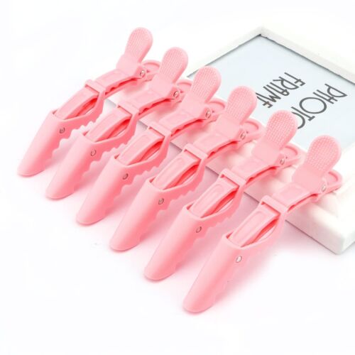 24 Pack Large Alligator Clips for Hair Sectioning Coloring Cutting - Pink Pro... - Picture 6 of 7