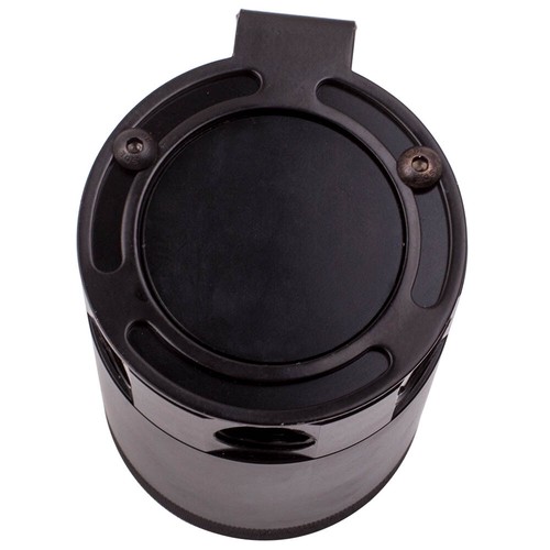 3-Port Oil Catch Can Tank Reservoir Air-Oil Separator 3/8" NPT Inlet/Outlet - Afbeelding 4 van 11