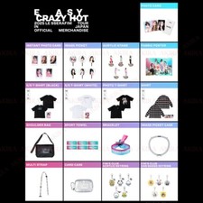 LE SSERAFIM 2025 TOUR 'EASY CRAZY HOT' EN JAPÓN TIENDA POP UP ARTÍCULOS OFICIALES