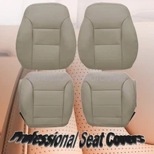 For 2009-2013 Benz ML350 ML450 Driver Passenger Leather Bottom Top Seat Cover
