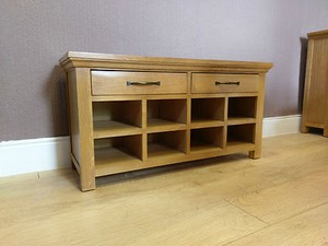 Modern Oak Hall Bench Monks Hallway Seat Porch Shoe Storage Image Is Loading Modern Oak Hall Bench Monks Hallway Seat Porch