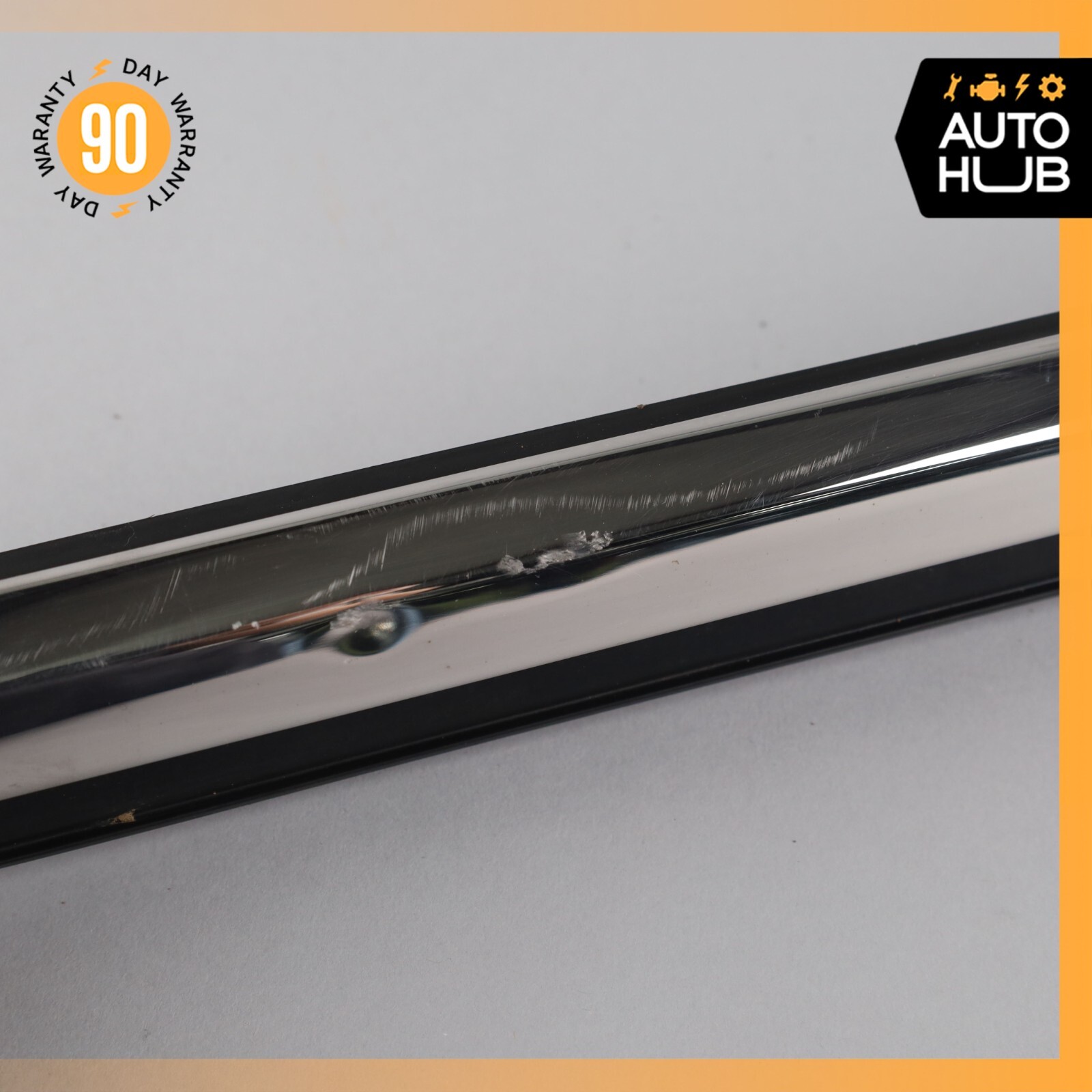 14-18 Bentley Flying Spur Exterior Door Trim Moulding Rear Left Side OEM 44k