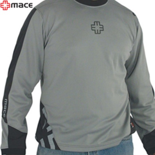 MACE Matrix Jersey Long Sleeve (Small) MTB/Casual Tee - Grey/Smoke LAST ...