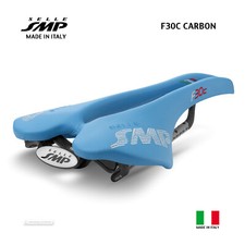 NUOVA sella Selle SMP F30C CARBON Rail: AZZURRO CHIARO - MADE IN iTALY!