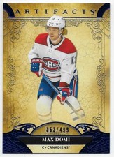 20/21 UD ARTIFACTS BLUE SAPPHIRE PARALLEL Hockey /499 (#1-180) U-Pick From List