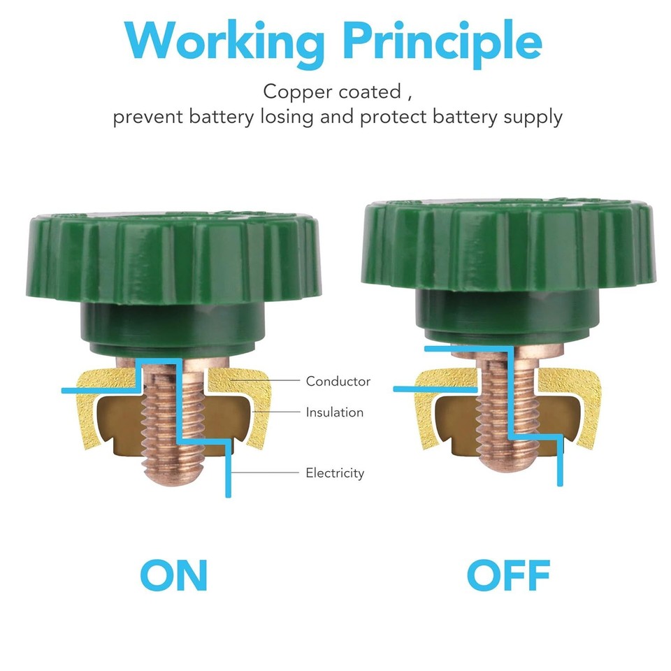 Easy Install Safety 2x Battery Isolator Disconnect... - Vicedeal Easy Install Safety 2x Battery Isolator Disconnect... - Vicedeal