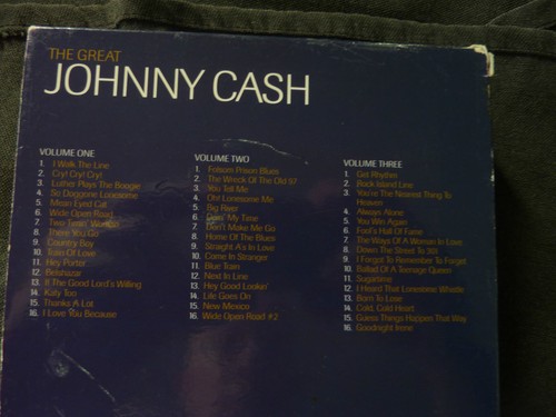 THE GREAT JOHNNY CASH ULTRA RARE AUSTRALIAN 3 CD SET BOXSET! COUNTRY - Picture 2 of 2