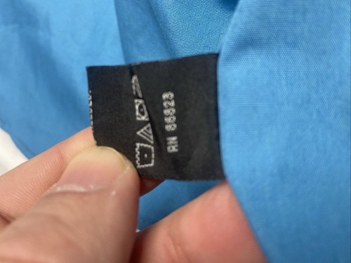 Camicia uomo colori Alexander Julian XL turchese con bottoni tasca frontale alta - Foto 9 di 9