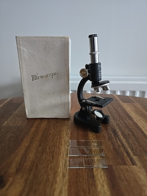 Saki ( Olympus ) winziges Mikroskop Vintage selten