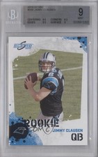 2010 Score Rookie Jimmy Clausen #356 BGS 9 MINT 14gy