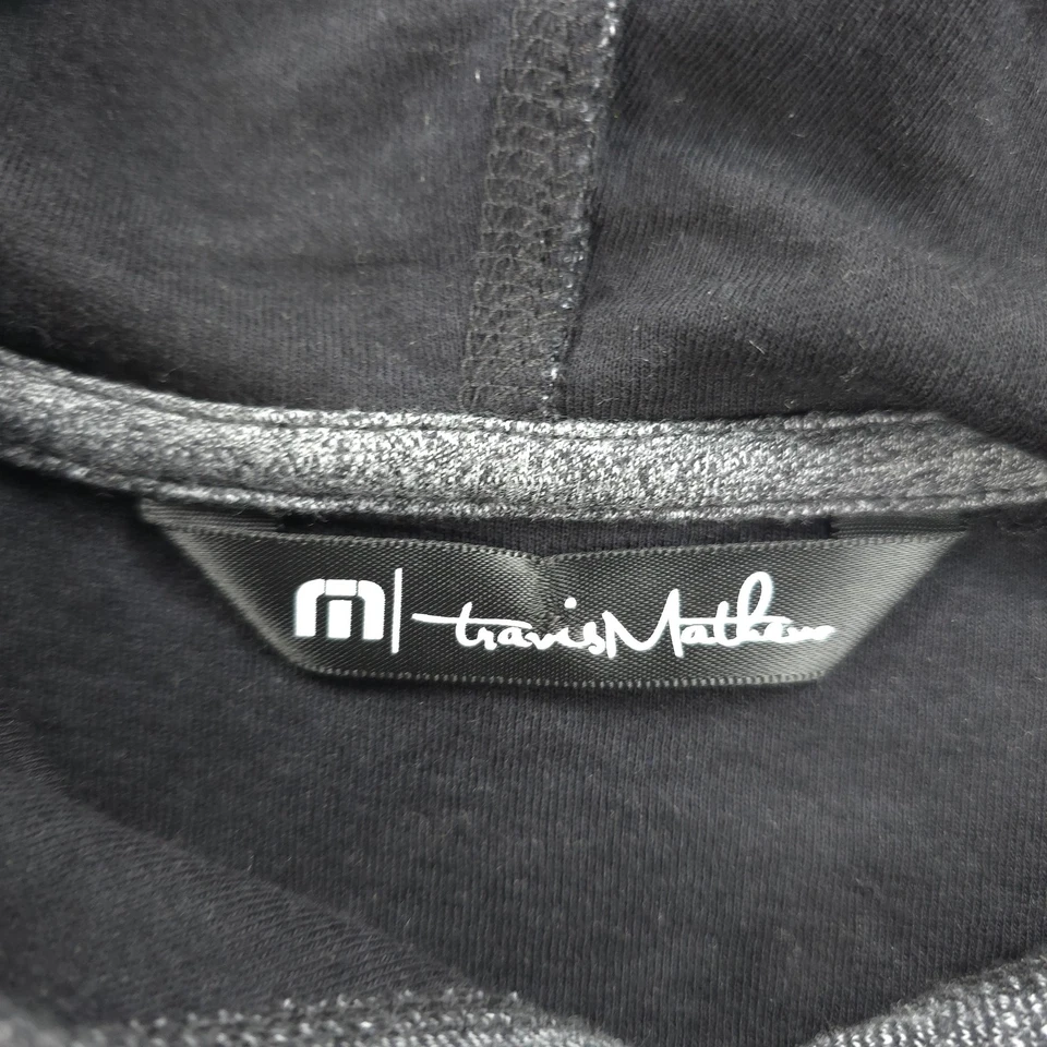 Sudadera con Capucha Travis Mathew Para Hombre Grande Gris Siete Minutos Elastizada Golf Pullover Foto 4 de 4