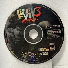 Resident Evil 3 Nemesis⭐️Complete CIB⭐️SEGA Dreamcast Authentic Original