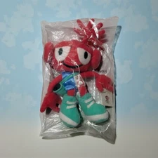 Cell Phone Plush PRIMECO Alien Mascot Pink Plush 7"  Stuffed VTG 1999