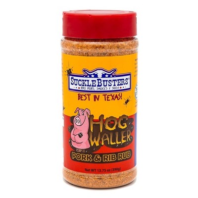 SuckleBusters Hog Waller: Texas Best Pork BBQ Rub, Sweet & Salty Seasoning for P