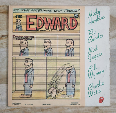 Jamming With Edward! Vinyl LP Original Rolling Stones Records 1972 VG+/VG+