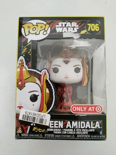 New Funko Pop! Star Wars Queen Amidala#706 Phantom Menace Target Exclusive NOTES