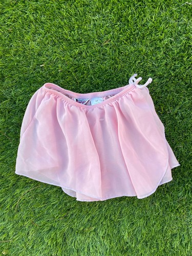 Jacques Moret Pink Chiffon Ballet Wrap Skirt | Girls 4/5