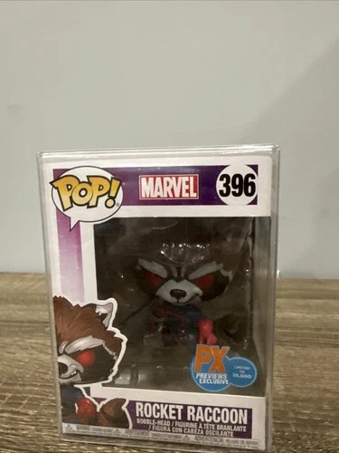 Funko Pop Marvel: ROCKET RACCOON #396 Guardians Of The Galaxy PX Exclusive