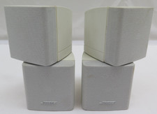 BOSE Doppel-Cube 2 Stück Lautsprecher Weiß Lifestyle Acoustimass 10 15 Cubes