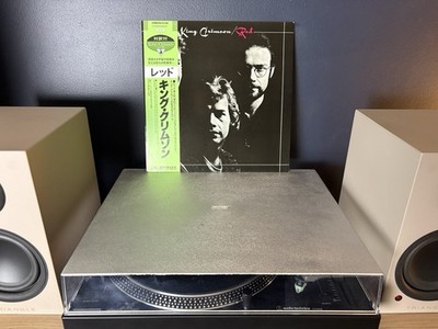 King Crimson Red Japan 1983 RE Vinyl Insert & Obi Ex/Ex