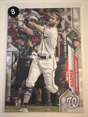 2020 Topps Update 2018 Home Run Derby Bryce Harper #U-255 Washington Nationals