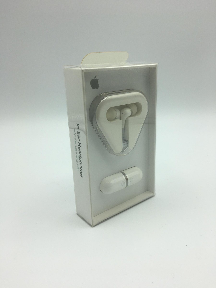 Apple Binaural In-Ear Headset Earbud Headphones with Remote