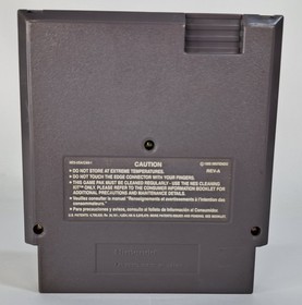 Nintendo NES Teenage Mutant Ninja Turtles Tournament Fighters Cart & Dust Cover