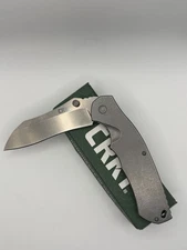 CRKT Rasp Frame Lock Sirous Design Stainless Handle Pocket Knife New 2081